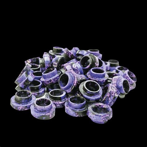 Nix Tips Resin 810 Drip Tips Purple Pain Deathwishmodz