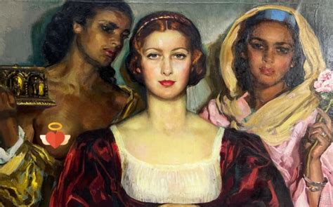 Hot Beauties Of The South In Portraits Of Jose Cruz Herrera Pictolic