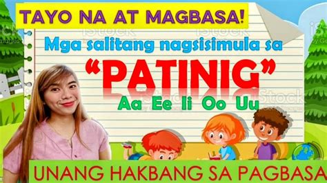 Unang Hakbang Sa Pagbasa Pagbasa Ng Mga Salitang Nagsisimula Sa