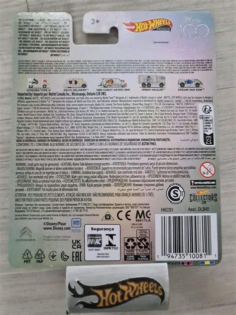 Hot Wheels Premium Disney Deco Delivery Long Card