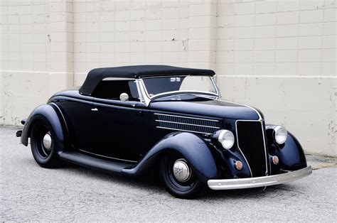 1936 Ford Roadster Hotrod Hot Rod Custom Old School Usa 02