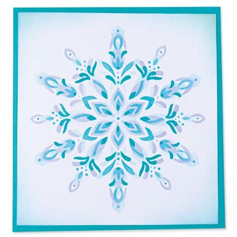 Frozen Snowflake Stencils