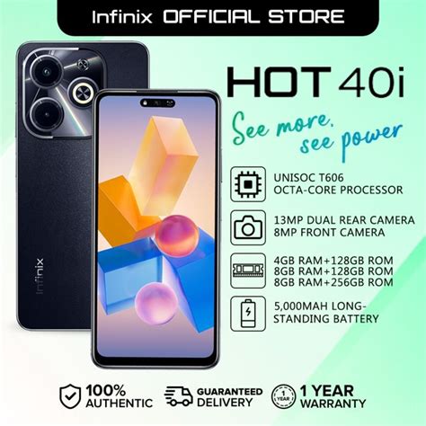 Infinix Hot I Cellphone Gb Gb Original Smartphone Android Phone Full Screen Mobile Phone