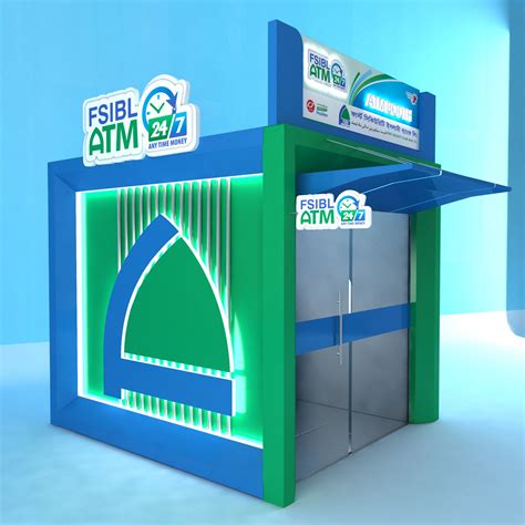 Atm Booth Design Behance