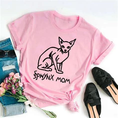 Сфинкс мама кошка футболка с надписью Mama мама размера плюс буквы ...