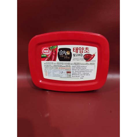 Jual Sajo Hot Pepper Paste Gochujang Gr Saus Gochujang Shopee Indonesia
