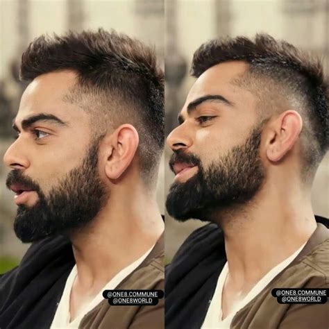 Virat Kohli Hair Style Image