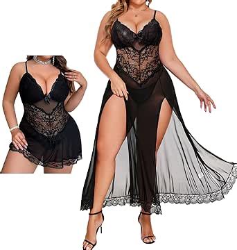 Amazon Alrovetoney Sexy Plus Size Lingerie For Women Babydoll Sexy