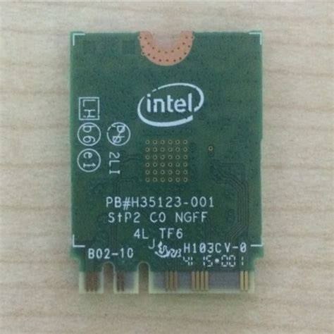 Intel Dual Band Wireless AC-3165, Computers & Tech, Parts & Accessories ...