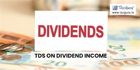 Understanding TDS on Dividend Income & How to avoid it with Form 15G/15H