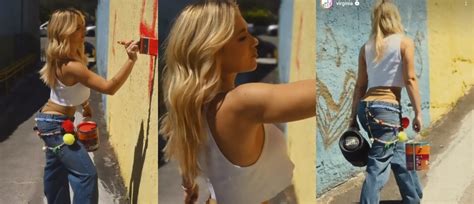 Virg Nia Fonseca Deixa Lingerie Aparecer Em Look E Visual Gera D Vida Em F S Lan Amento De