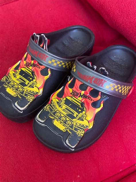 Crocs Da Grendene Hot Wheels Cal Ado Infantil Para Meninos Crocs Usado Enjoei
