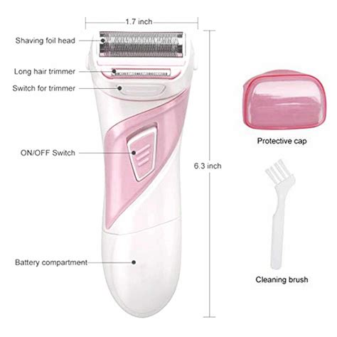 Electric Razor Hair Remover For Women Body Hair Removal Bikini Trimmer Body Hair Shaver For Arms
