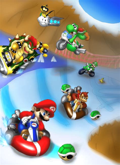 Mario Kart Wii Wallpapers Top Free Mario Kart Wii Backgrounds