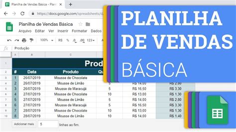 Planilhas De Vendas