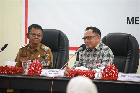 Bangun Kemandirian Fiskal Mendagri Pacu Kepala Daerah Se Provinsi