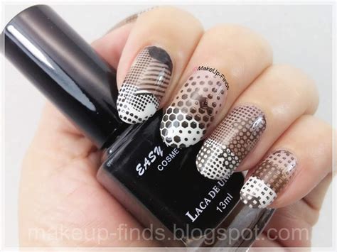 Stamping Uñas Camuflaje Nude UR L MUF