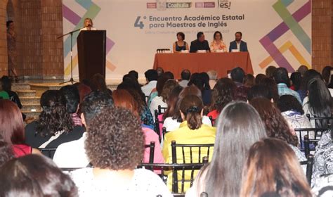 Se realiza 4o Encuentro Académico Estatal de Maestros de Inglés en