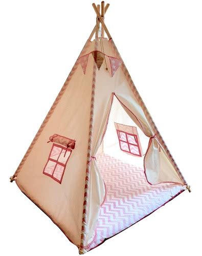 Tipi Carpa India Infantil Tipis Completas Piso Y Banderines Env O Gratis