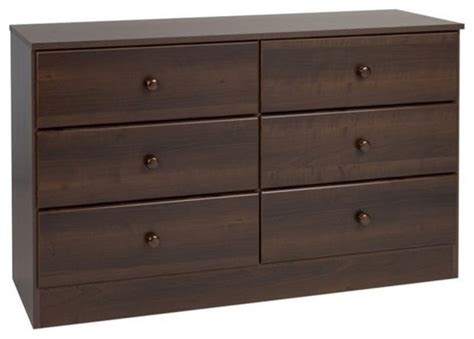 Home Square Piece Set With Drawer Lingerie Chest Drawer Double Dresser Transitional