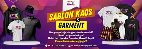 Sablon Kaos Garment Expert Printing