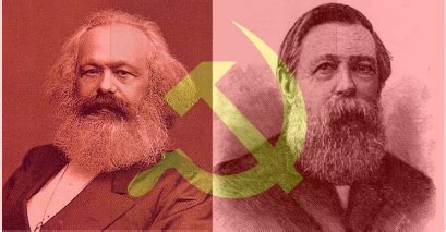 Karl Marx and Friedrich Engels - Marxist Lens Analysis : The Eyes Were ...