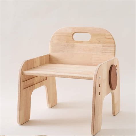 Yahoo オークション Promise Babe キッズチェア ナチュラル ロータイ