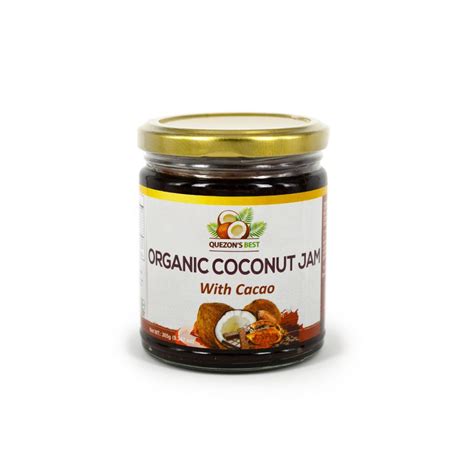 Органический кокосовый джем Quezon's Best с шоколадом (Филлипины)