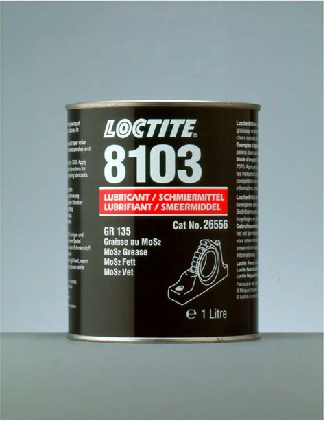 Loctite 8103 Heavy Duty Grease Black 1l Tin 1118252 Klium