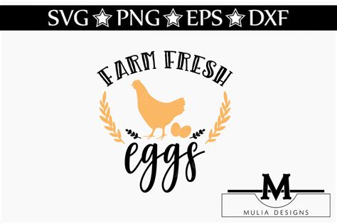 Farm Fresh Eggs Svg By Mulia Designs Thehungryjpeg