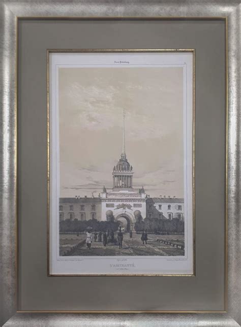 Оформление гравюр в багетной раме - GM Art Gallery