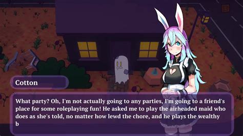 Gameplay Sex Or Treat Halloween Hentai Game PornPlay Ep The Bunny Maid Put FAPCAT