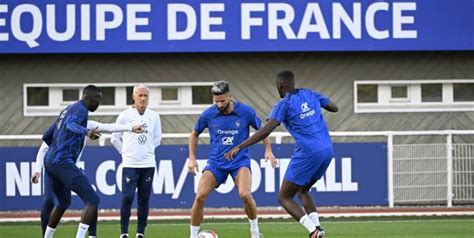 Info Flash L EQUIPE Deschamps hésite entre Giroud et Kolo Muani à