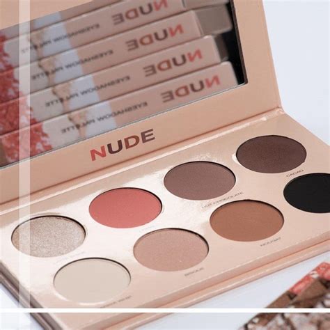 SZEMHÉJPÚDER PALETTA NUDE EYESHADOW PALETTE with MIRROR Limited
