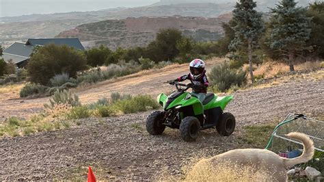 Kawasakis Kfx50 Youth Atv Makes It Easy To Learn And Get Your Kids