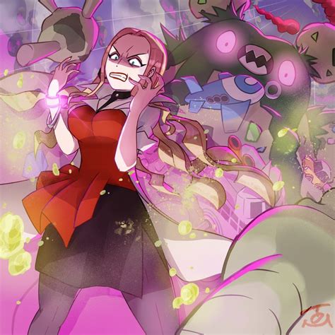 Oleana Garbodor And Gigantamax Garbodor Pokemon And 1 More Drawn By Tom Pixiv10026189