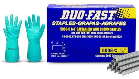 Duo Fast Staples 12 Inch Crown Staples 14 Leg Length High Quality