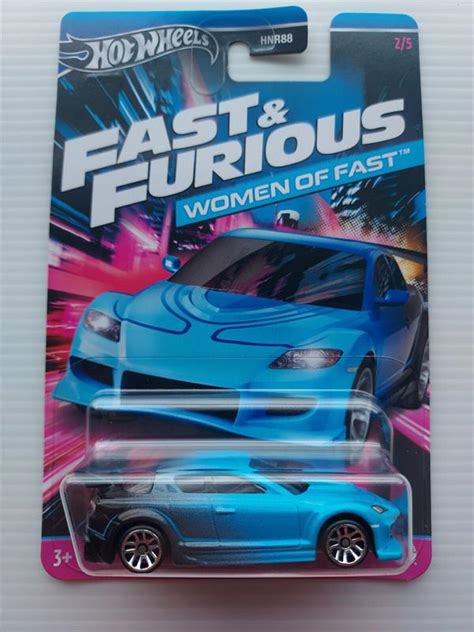 Hot Wheels Fast Furious Women Of Fast Beşli Araba Seti HNR