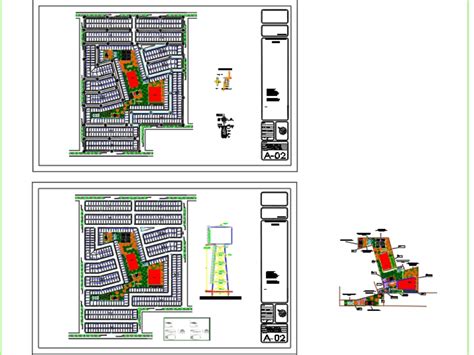 Urbanización En Autocad Descargar Cad Gratis 167 Mb Bibliocad