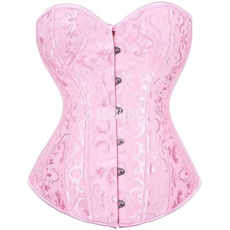 Corset haut Bustier surbuste Lingerie femmes Sexy à lacets grande taille Brocade Vintage Costume