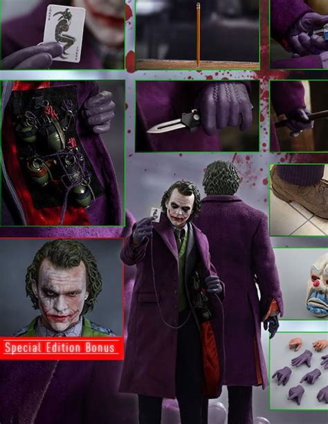 Figura De Colecci N The Dark Knight The Joker Hot Toys Articulado