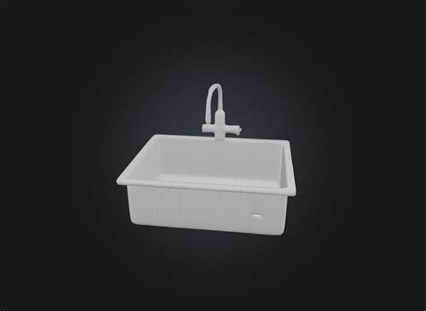 sink model model  model turbosquid