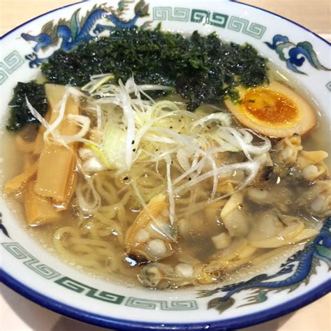 あさりとあおさの塩ラーメンあさりらーめん波市の口コミ一覧 おいしい！が増えるグルメアプリ「sarah」