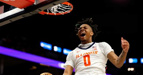Illinois Terrence Shannon Jr Scores 40 Sets Big Ten Tournament