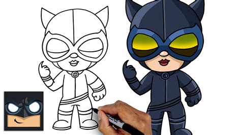 How To Draw FORTNITE Season 6 | CATWOMAN - YouTube