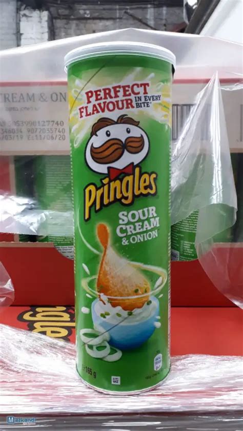 Pringles Wholesale Stock 165g Variety Pack Of 19 Original Sour Cream Onion Hot Spicy
