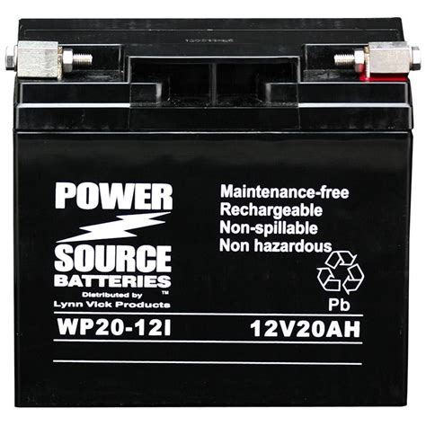 Power Source WP20 12i Sealed AGM 325cca BMW Motorcycle Battery