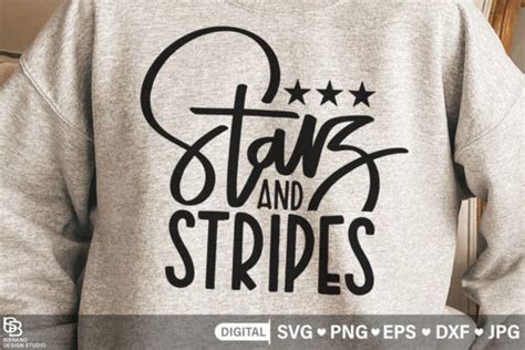 Stars and Stripes Svg, Tshirt SVG Graphic by isbrand · Creative Fabrica