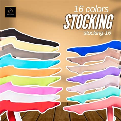 Jual Belladonna Id COD Pakaian Dalam Lingerie Stocking Model Student Thigh Socks Wanita