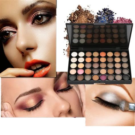 40 цветов матовые тени для век Pallete Make Up Earth Palette Тени для ...